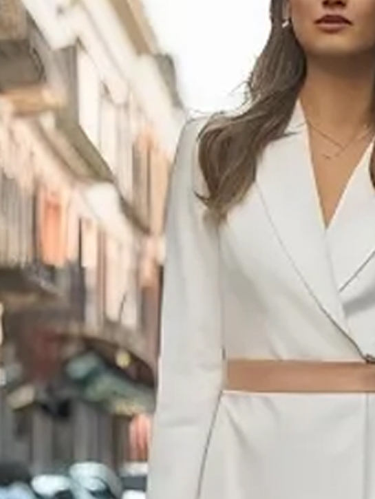 Ivory Power Suit-thumb