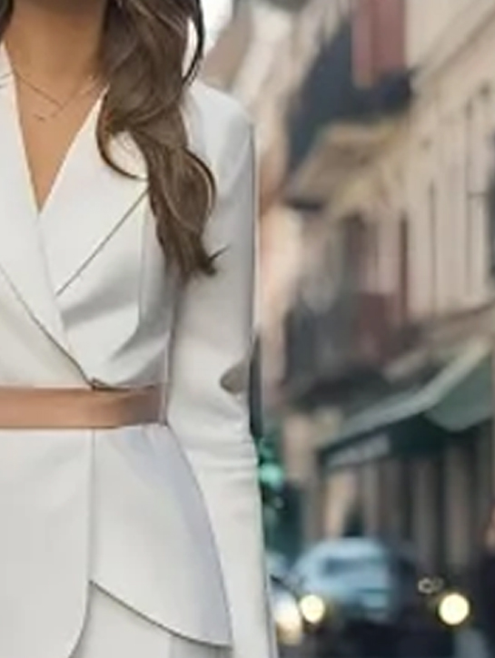 Ivory Power Suit-thumb