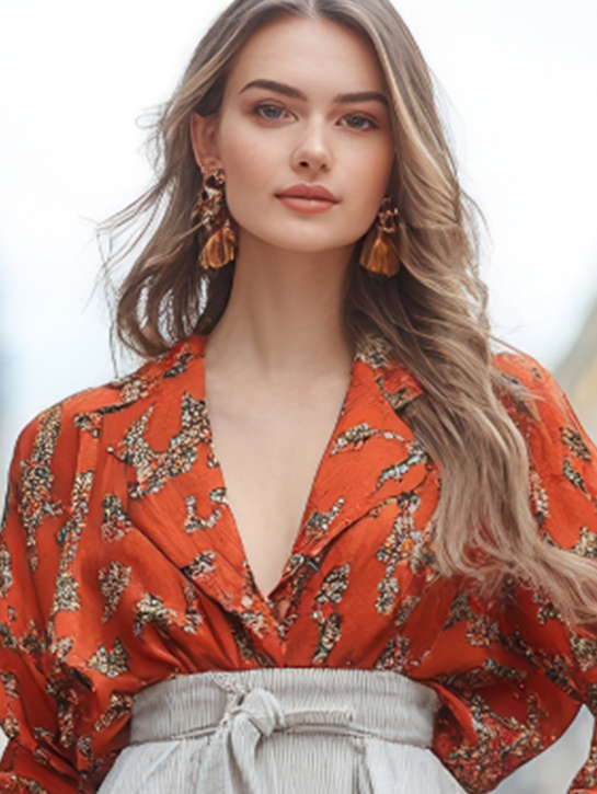 Sienna Paisley Blouse-Thumb