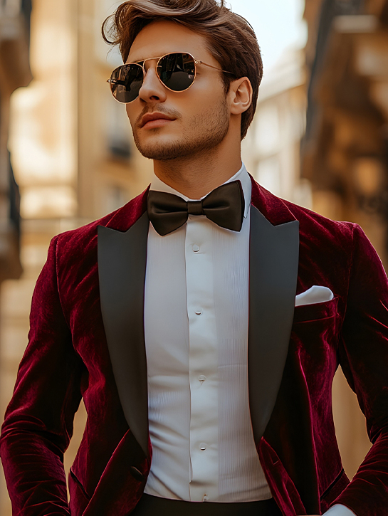 Midnight Garnet Tux-image