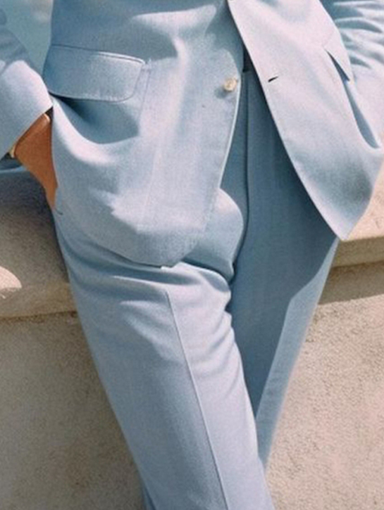 Chalk Cinched Suit-thumb