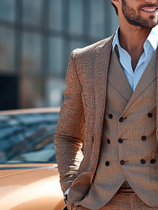 Cedar Plaid Three-Piece-thumb