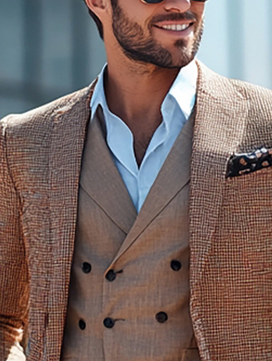 Cedar Plaid Three-Piece-Thumb